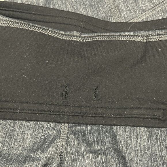 Lucy Get Going Pants Womens Medium Lightweight Cinch Cuffs Joggers Dance Gray - Picture 7 of 13